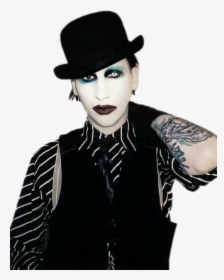 #marilyn #manson #marilynmanson #marilynmansonrocks - Marilyn Manson Tattooed In Reverse, HD Png Download, Transparent PNG