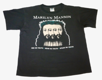 Marilyn Manson T Shirt See No Truth, HD Png Download, Transparent PNG