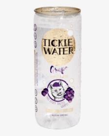 Tickle Water Grape Sparkling Water 8 Oz Cans - Grape Flavored Sparkling Water, HD Png Download, Transparent PNG