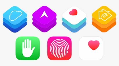 Apple Health Kit Icon, HD Png Download, Transparent PNG
