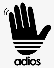 Adios Hand - Adidas Originals, HD Png Download, Transparent PNG