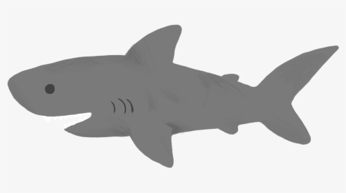 Graphic By Jackie Lou - Great White Shark, HD Png Download, Transparent PNG