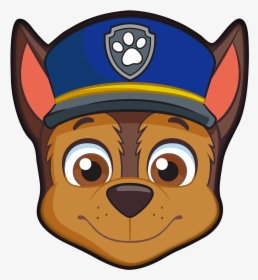 Imagens Do Chase Patrulha Canina Png - Chase Face Paw Patrol, Transparent Png, Transparent PNG
