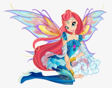 Winx Club & Sailor Scouts Images Winx Club Season - Winx Bloom Transformation Bloomix, HD Png Download, Transparent PNG
