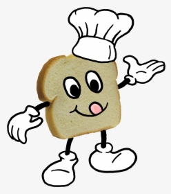 Transparent Bread Cartoon Png, Png Download, Transparent PNG