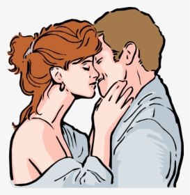 Vector Illustration Of Romantic Couple Embrace And - Want To Hump You, HD Png Download, Transparent PNG