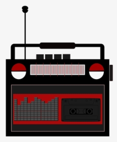 Vintage, Radio, Tape, Music - Radio Clipart Transparent, HD Png Download, Transparent PNG