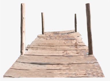 #wooden Bridge	#axletree #bridge Beach #sea Passage - Plank, HD Png Download, Transparent PNG