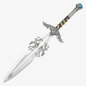 Transparent Medieval Sword Png - Medieval Dragon Sword, Png Download, Transparent PNG