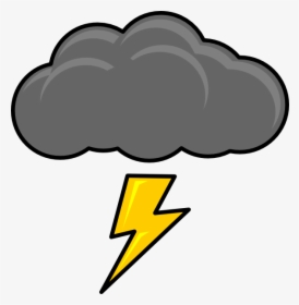 Storm Cloud Clipart - Thunderstorm Clipart, HD Png Download, Transparent PNG