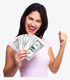 Happy People With Money, HD Png Download, Transparent PNG