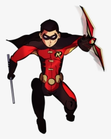 Superhero Robin Free Download Png - Imagenes De Robin Jason Todd De Batman, Transparent Png, Transparent PNG