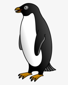 Penguin Clipart Black And White, HD Png Download, Transparent PNG
