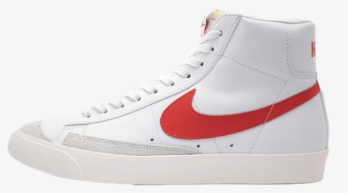 Nike Blazer Mid 77 Vintage White Red Bq6806-600 - Nike Blazers Red And White, HD Png Download, Transparent PNG
