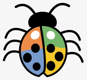 Clipart - Bug Clip Art Black And White, HD Png Download, Transparent PNG