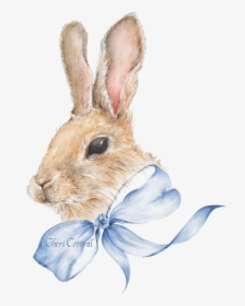 Bunny Rabbit Watercolour Png , Png Download - Bunny Transparent Background Watercolour, Png Download, Transparent PNG