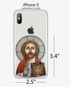 Jesus Christ Icon Skin   Class - Coptic Icon Of Christ, HD Png Download, Transparent PNG