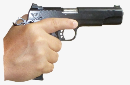 Gun In Hand Png Image - Gun In Hand Transparent Background, Png Download, Transparent PNG