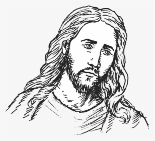Jesus Christ Png Image - Jesus Drawing Transparent Background, Png Download, Transparent PNG