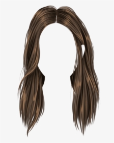 Hair Wig Png - Transparent Background Messy Hair Png, Png Download, Transparent PNG
