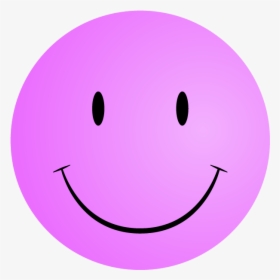 Blue Smiley Face Png - Purple Smile, Transparent Png, Transparent PNG