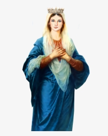 Transparent Mary And Jesus Clipart - Mother Mary Png, Png Download, Transparent PNG