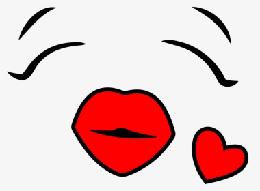 Female Heart Smiley Face Clip Arts - Female Smiley Red Face Png, Transparent Png, Transparent PNG