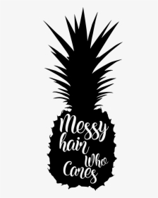Transparent Messy House Clipart - Pineapple Silhouette, HD Png Download, Transparent PNG