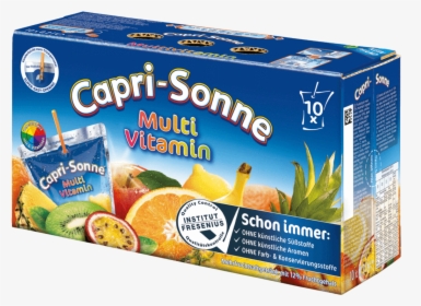 Capri Sun Drink Multivitamin 10 X 200ml - Capri Sonne Mystic Dragon, HD Png Download, Transparent PNG