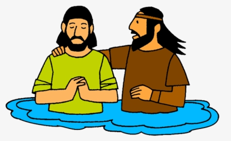 Jesus Is Baptised Clipart, HD Png Download, Transparent PNG