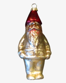 Christmas Tree Santa Decoration - Garden Gnome, HD Png Download, Transparent PNG