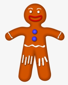 Gingerbread Man Gangster Vector Png - Gingerbread Man Transparent Png, Png Download, Transparent PNG