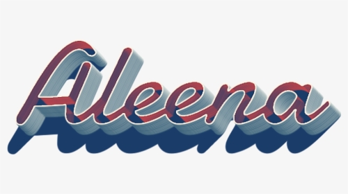 Aleena 3d Letter Png Name - Asim Letter, Transparent Png, Transparent PNG