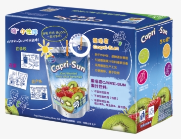 Fruit Sweet Capri Sun Drink Juice 6 Flavors Each 1 - Capri Sun, HD Png Download, Transparent PNG
