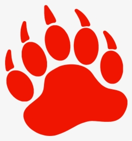 Bear Paw Dog Printing Clip Art - Ashland High School Logo, HD Png Download, Transparent PNG