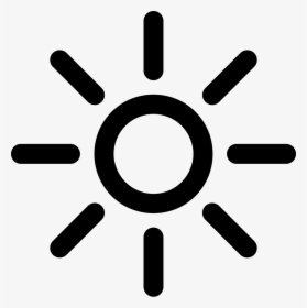 Shining Sun - Hot And Cold Symbols, HD Png Download, Transparent PNG