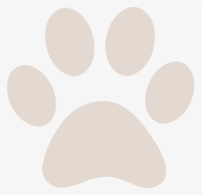 White Transparent Paw Print, HD Png Download, Transparent PNG