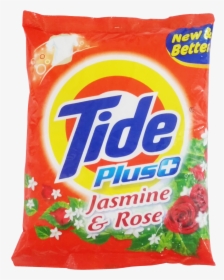 Tide Plus Detergent Powder Jasmine & Rose, HD Png Download, Transparent PNG