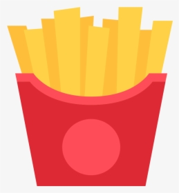Clip Art Fries Clipart - Transparent French Fries Vector, HD Png Download, Transparent PNG
