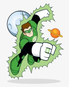 Dc Super Friends Green Lantern - Cartoon, HD Png Download, Transparent PNG