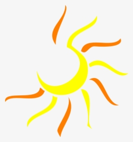 Sunshine Half Sun Clipart - Half Sun Rise Png, Transparent Png, Transparent PNG