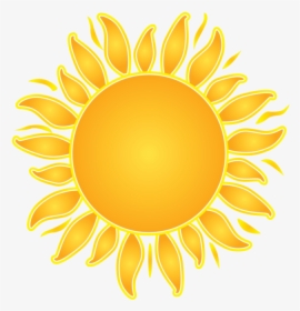 Sun Png - 5 Objects Yellow Color, Transparent Png, Transparent PNG