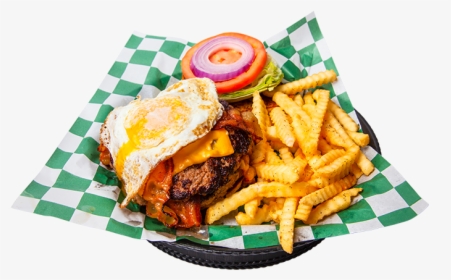 Breakfast Burger - French Fries, HD Png Download, Transparent PNG