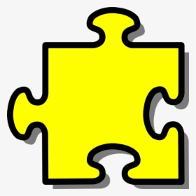 Puzzle Piece Puzzle Clip Art Image - Two Puzzle Piece Drawing, HD Png Download, Transparent PNG