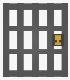 Prison Cell Door Wiki Window - Unturned Metal Bar Id, HD Png Download, Transparent PNG