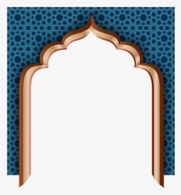 Blue Door Mubarak Wall Ramadan Al-adha Eid Clipart - Eid Al Adha Border, HD Png Download, Transparent PNG