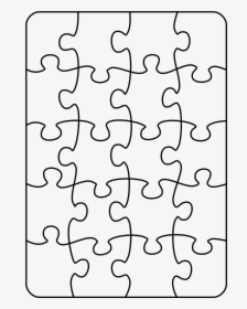 Transparent Puzzle Piece Clipart - Puzzle 20 Pieces Png, Png Download, Transparent PNG