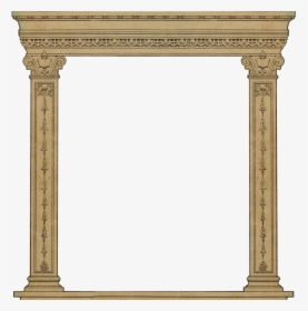 Column Clipart Roman Arch - Transparent Background Roman Column Png, Png Download, Transparent PNG
