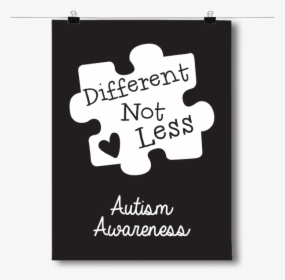 Different Not Less - Poster, HD Png Download, Transparent PNG