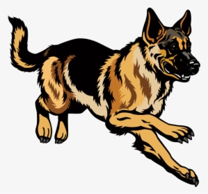 German Shepherd Puppy Stock Photography Clip Art - Clip Art German Shepherd, HD Png Download, Transparent PNG